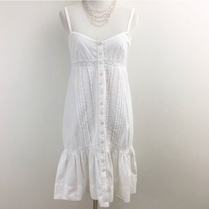 H&M | White Lacey Sundress
